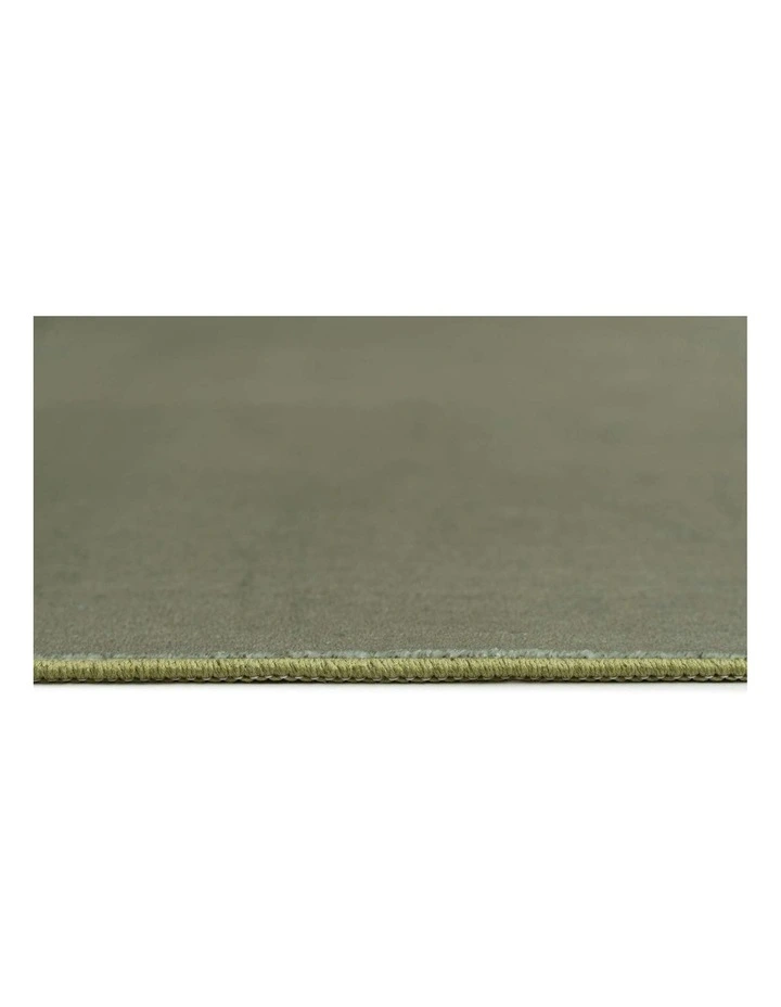 Miaria Printed Washable Rug in Green image 5