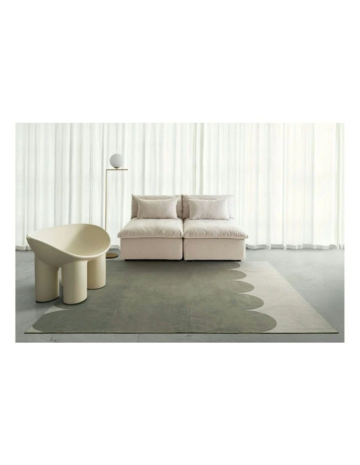 Miaria Printed Washable Rug in Green image 7