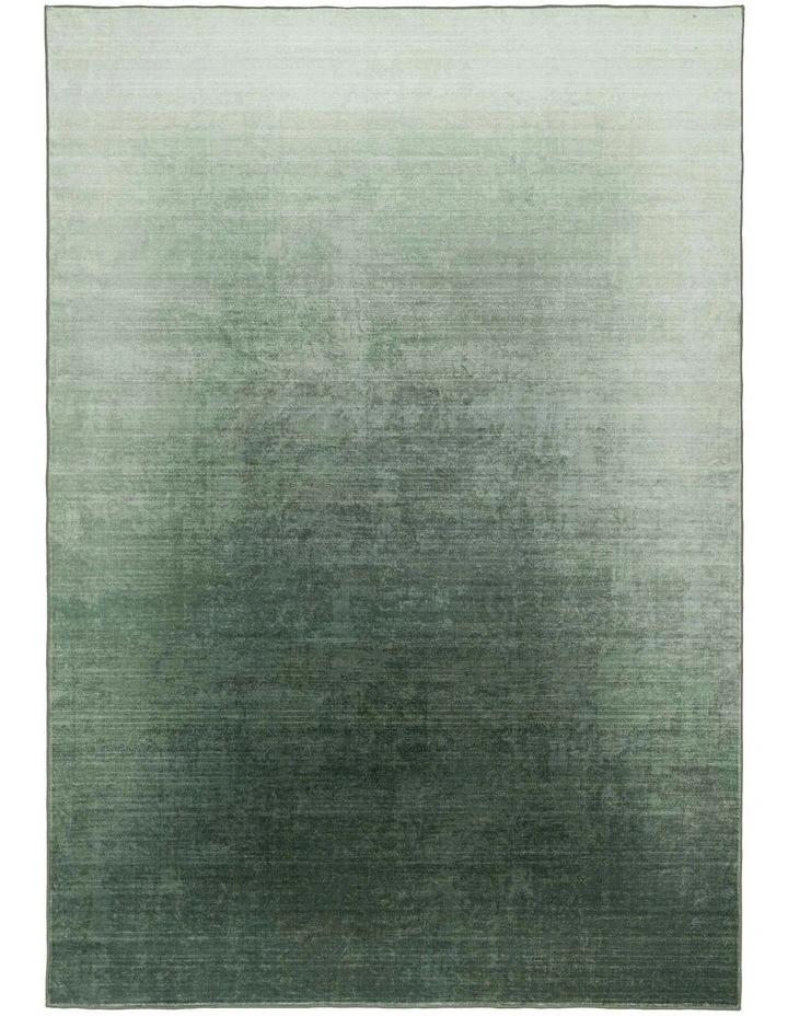 Macon Washable Rug in Green image 1
