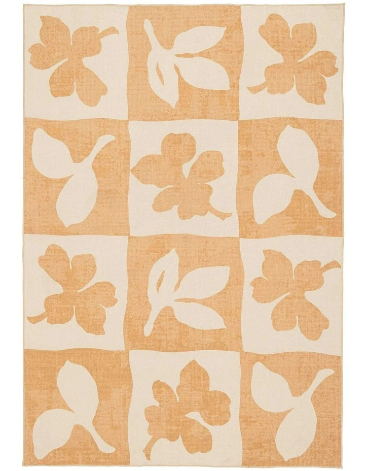 Holloway Printed  Washable Rug in Beige image 1