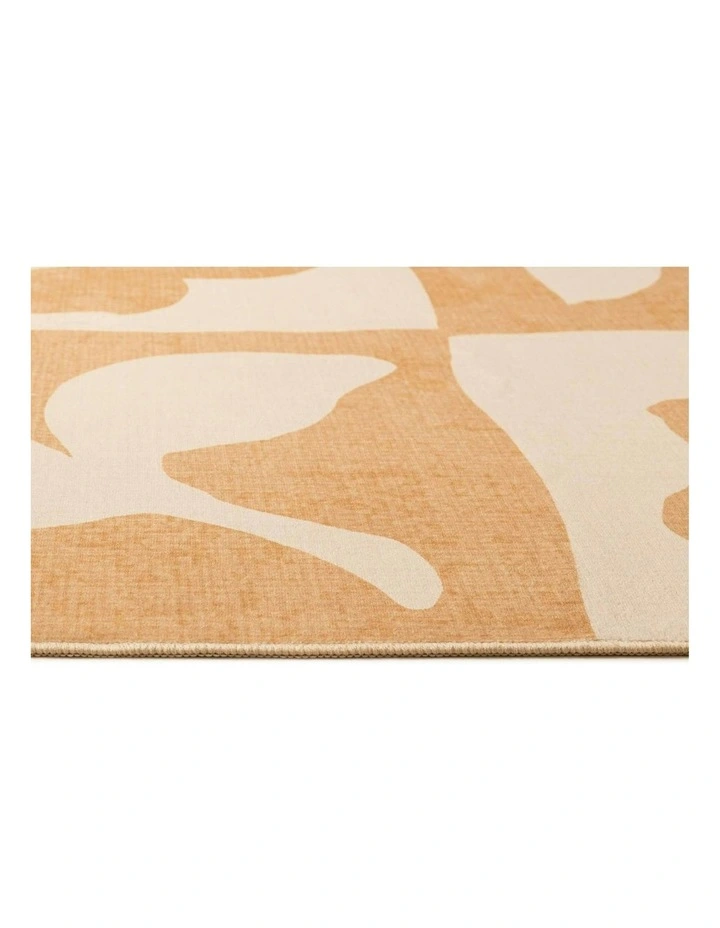 Holloway Printed  Washable Rug in Beige image 3