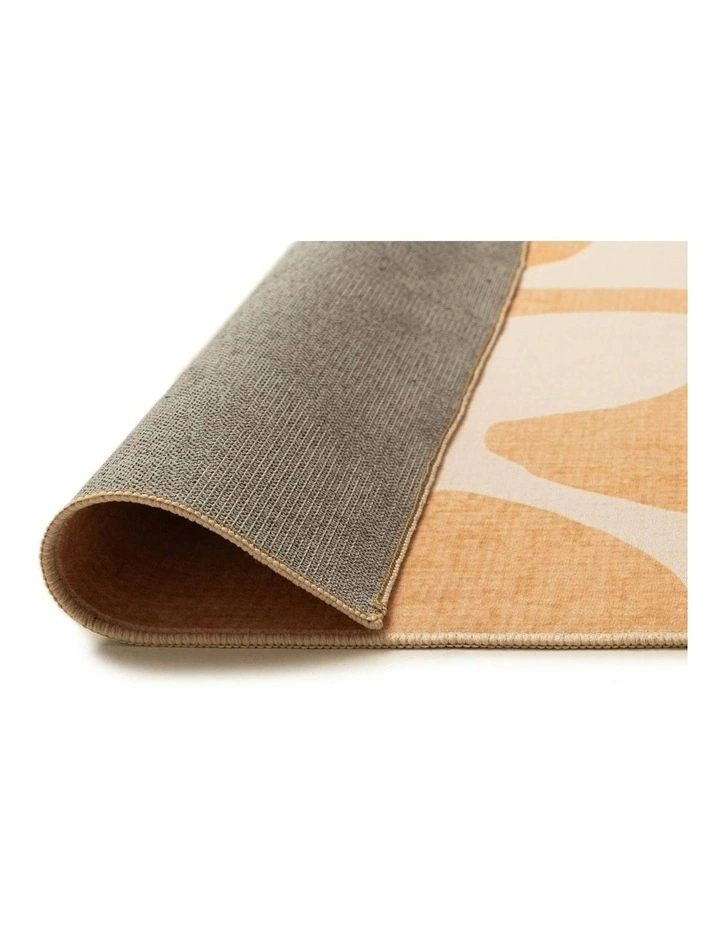 Holloway Printed  Washable Rug in Beige image 4