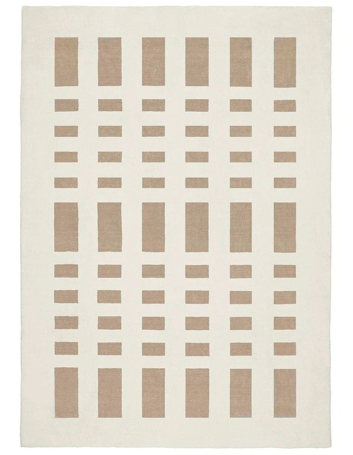 Bedford Printed Washable Rug in Brown image 1