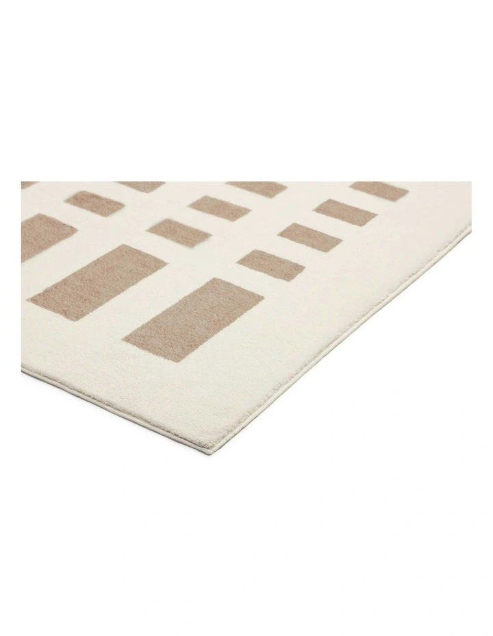 Bedford Printed Washable Rug in Brown image 2