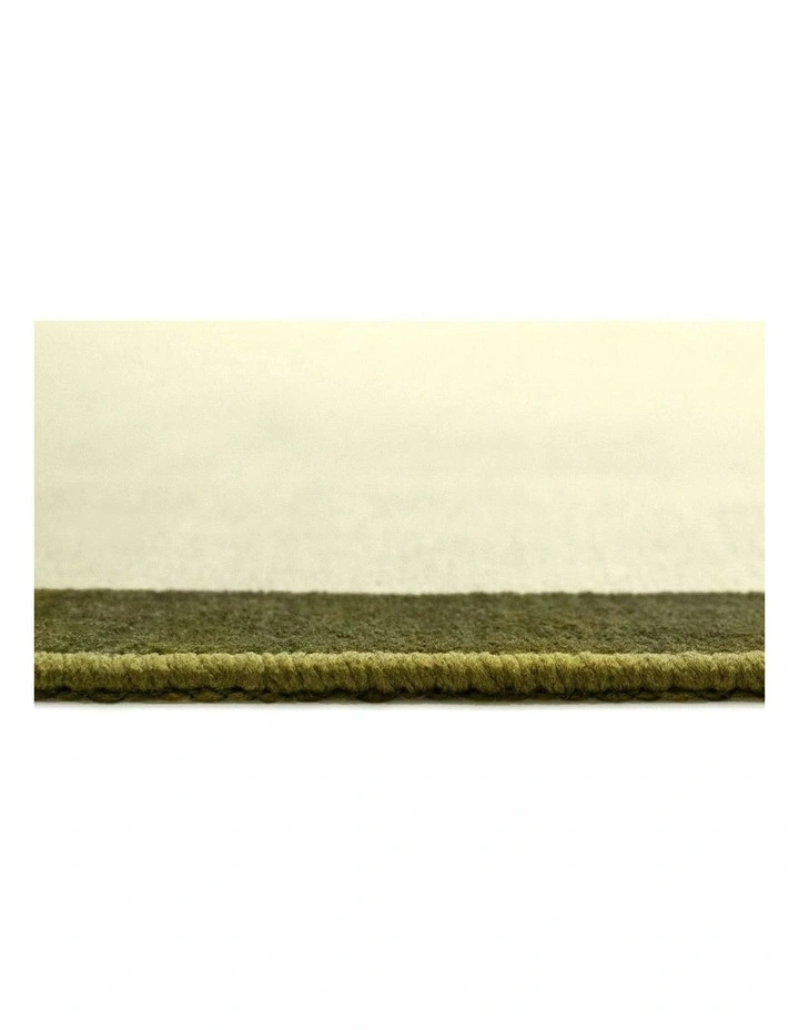 Fasano Scalloped Washable Rug in Green image 5