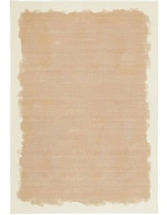 Brindis Printed Washable Rug in Beige