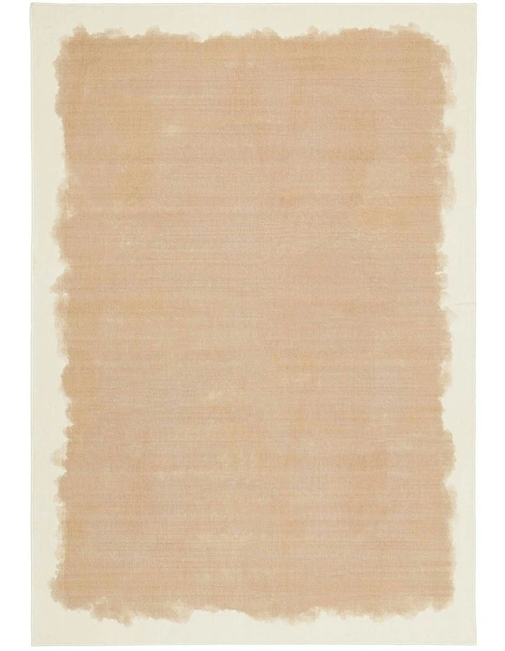 Brindis Printed Washable Rug in Beige image 1