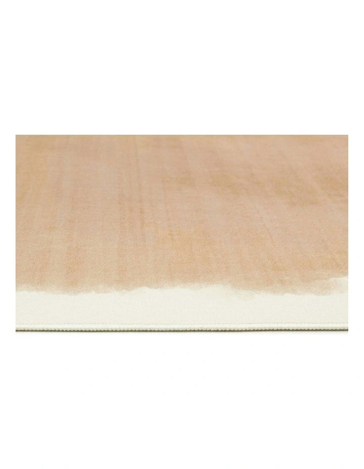Brindis Printed Washable Rug in Beige image 3