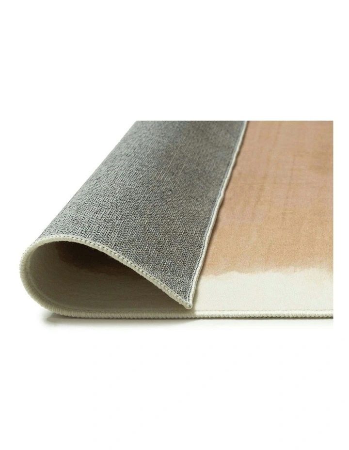 Brindis Printed Washable Rug in Beige image 4