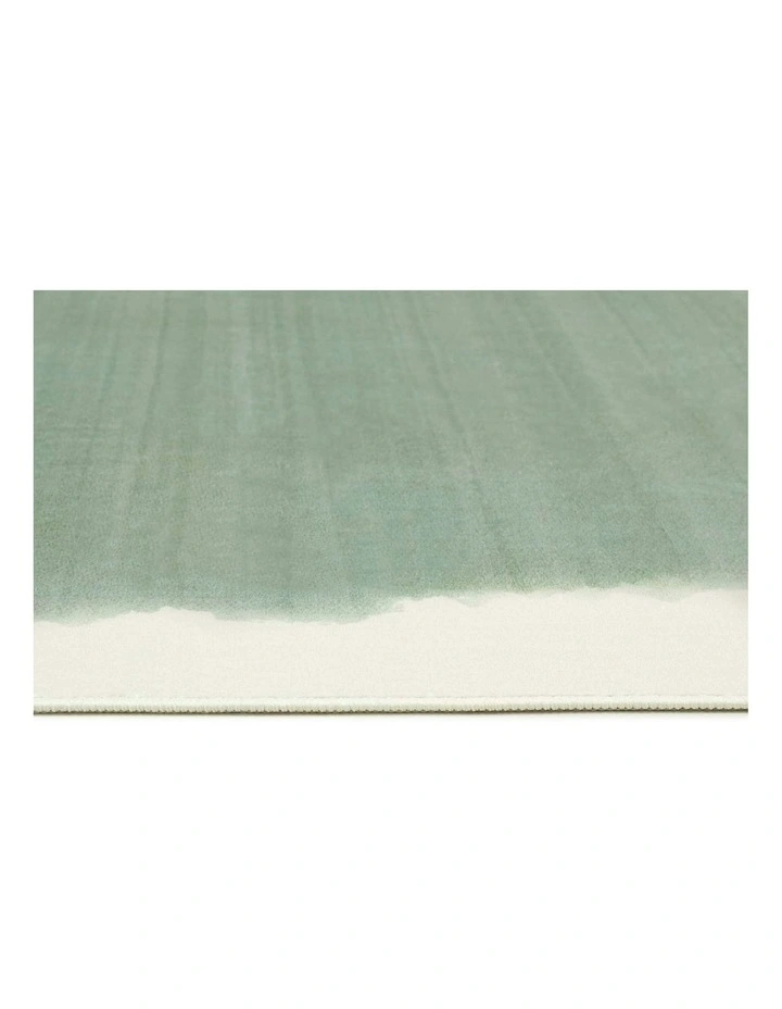 Viesta Printed Washable Rug in Green image 3