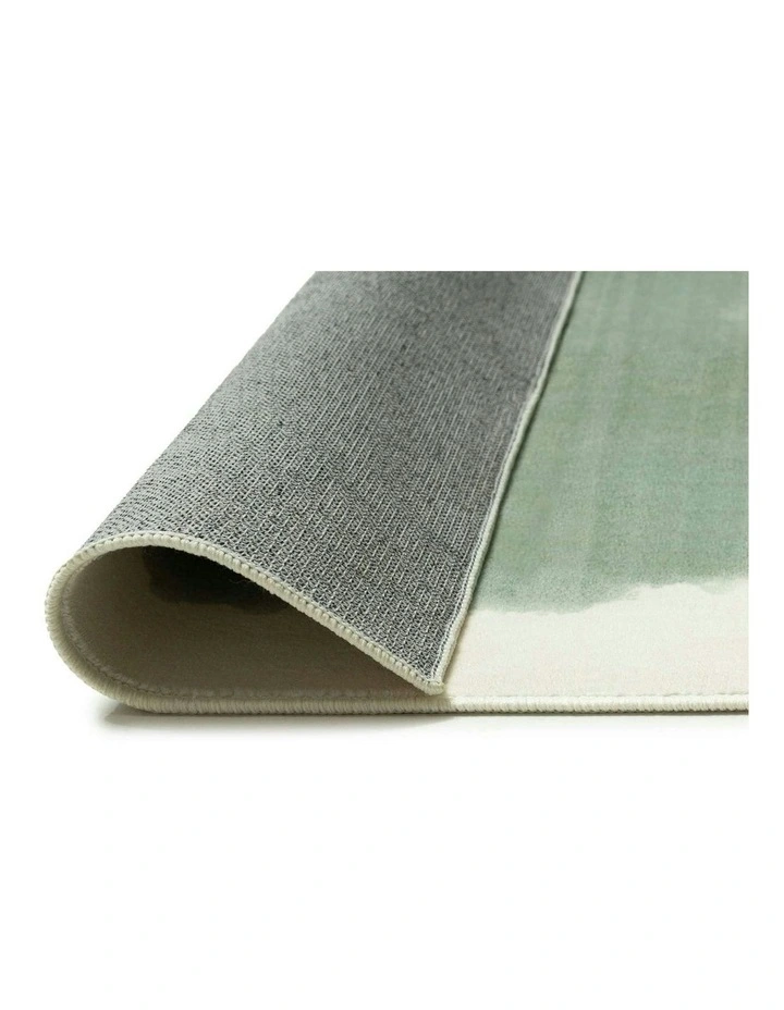 Viesta Printed Washable Rug in Green image 4