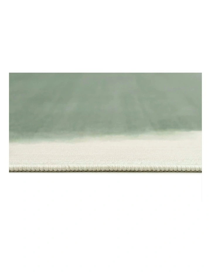 Viesta Printed Washable Rug in Green image 5