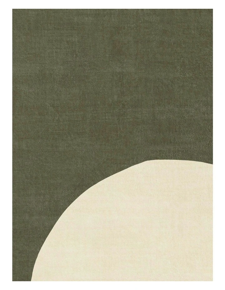 Torres Printed Washable Rug in Forest Green image 6