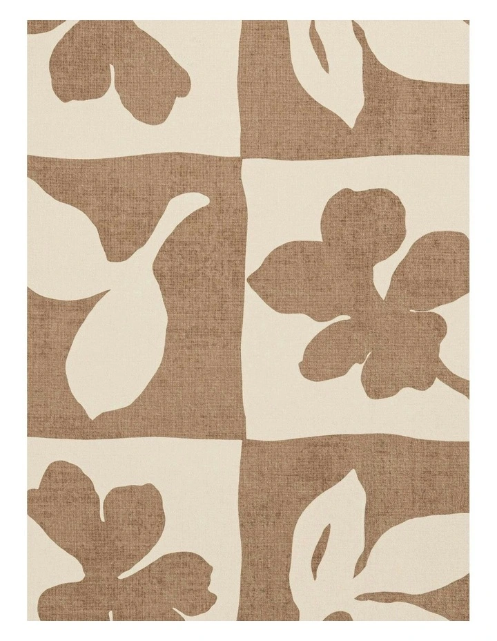 Perivale Printed Washable Rug in Brown image 6