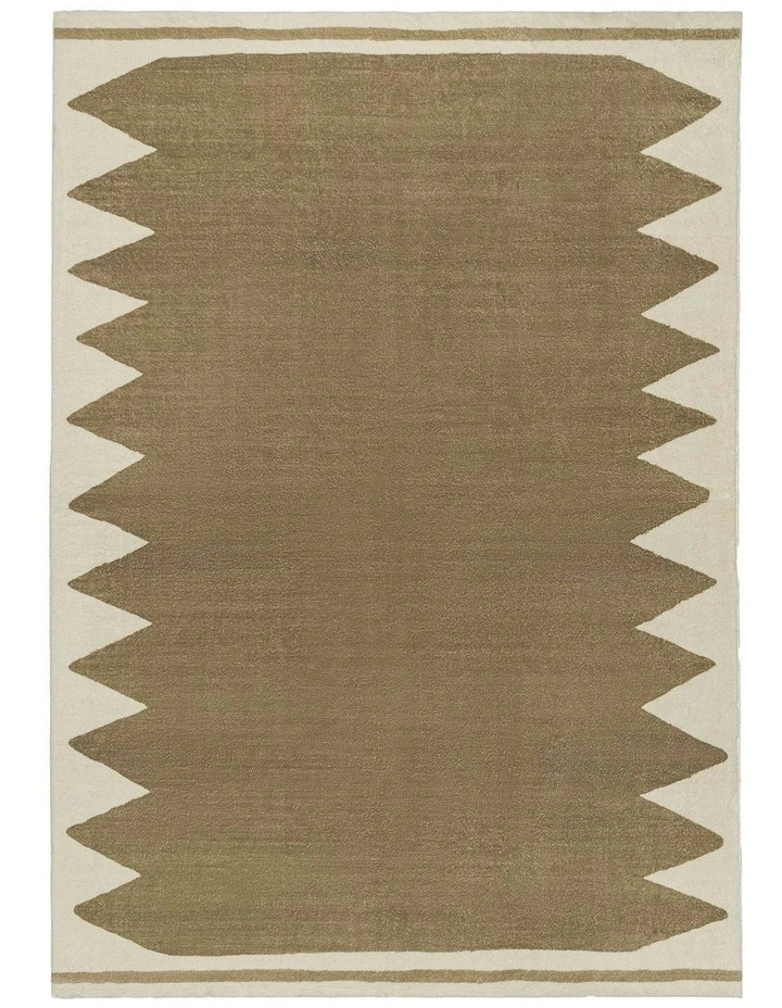 Roverdale Printed Washable Rug in Green image 1