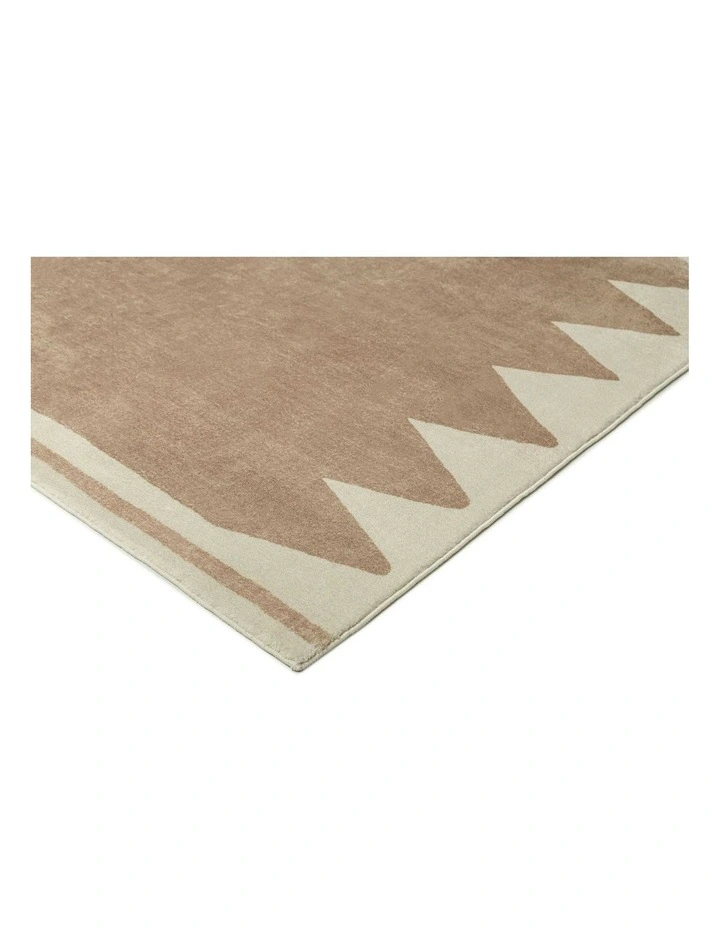 Pelham Printed Washable Rug in Beige image 2