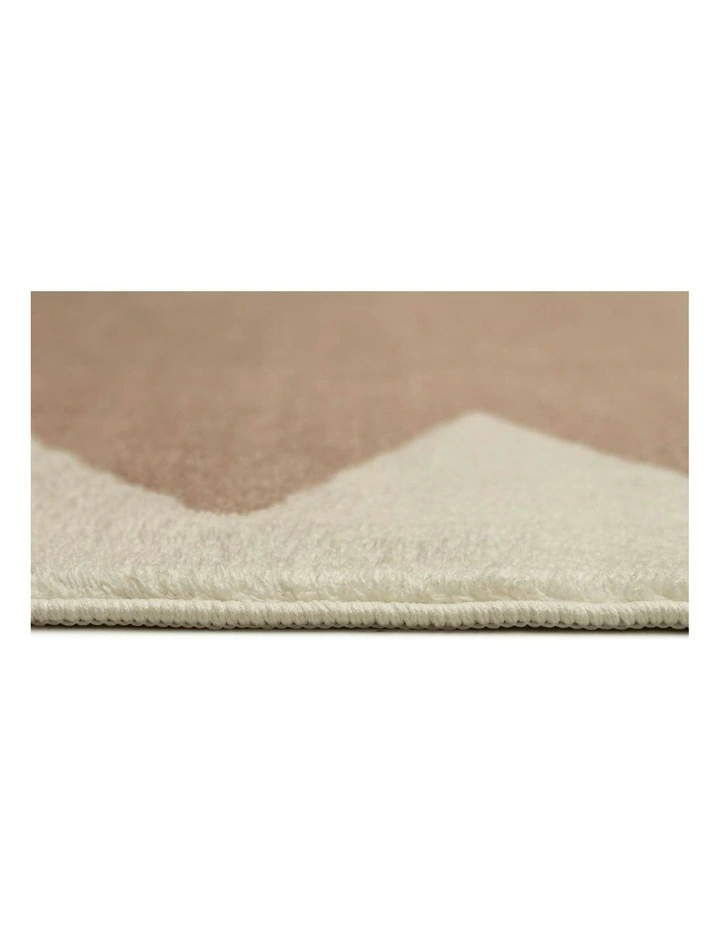 Pelham Printed Washable Rug in Beige image 5