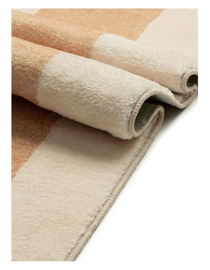 Harlem Printed Washable Rug in Beige image 3