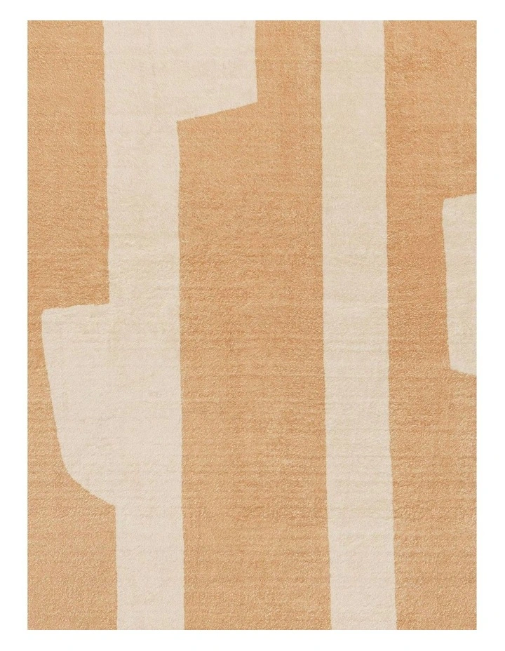 Harlem Printed Washable Rug in Beige image 6