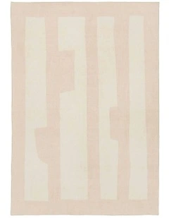 Bellerose Printed Washable Rug in Beige