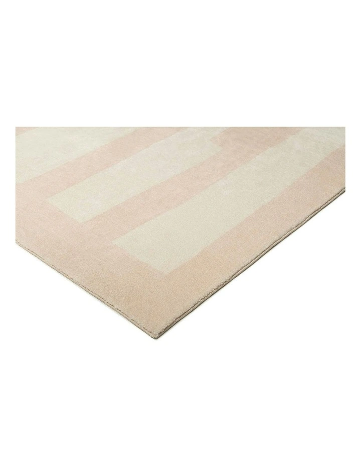 Bellerose Printed Washable Rug in Beige image 2