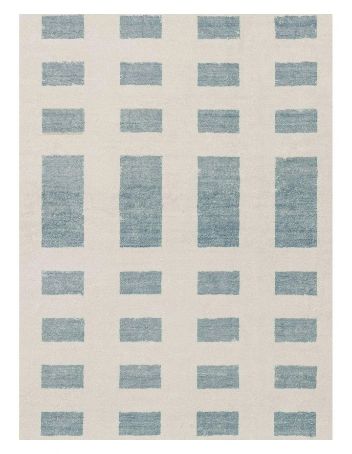Wingate Printed Washable Rug in Blue image 6