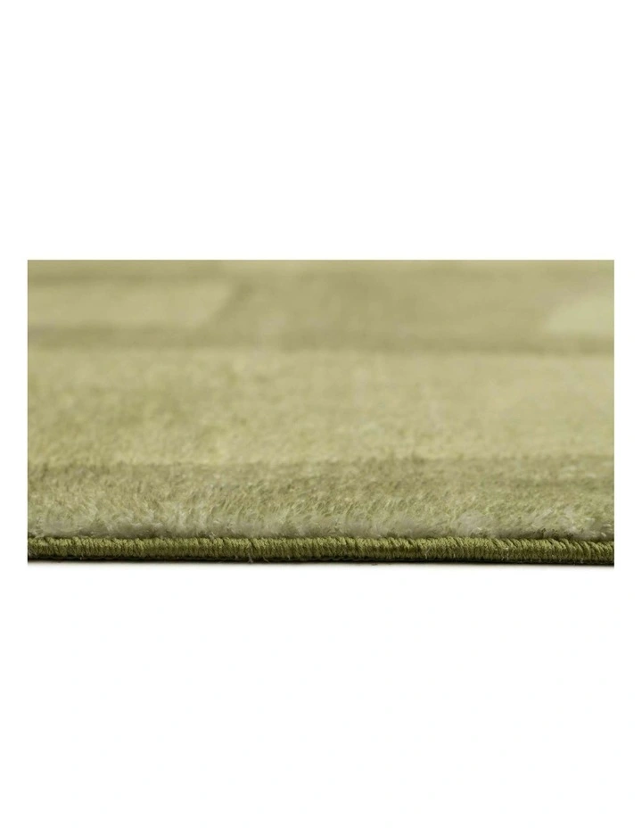 Laurelton Printed Washable Rug in Green image 5