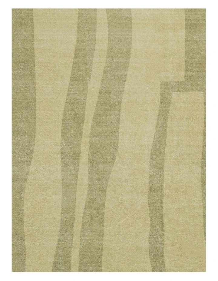 Laurelton Printed Washable Rug in Green image 6