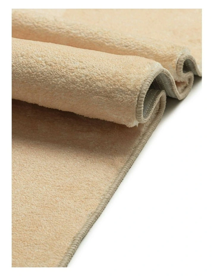 Tomo Washable Rug in Beige image 3