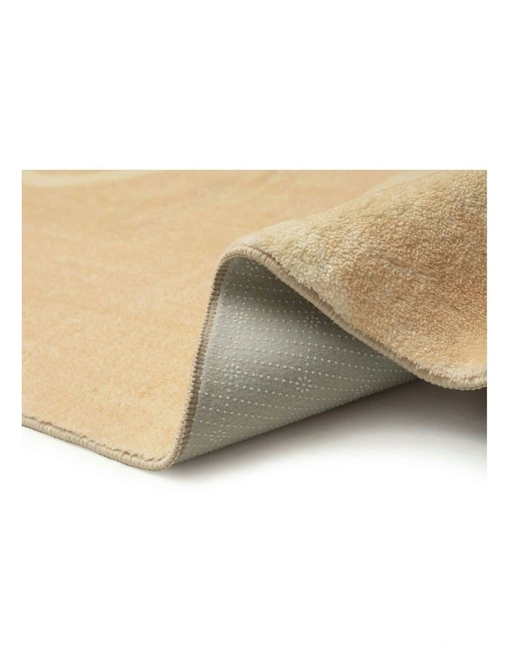 Tomo Washable Rug in Beige image 4