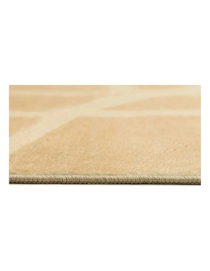 Tomo Washable Rug in Beige image 5