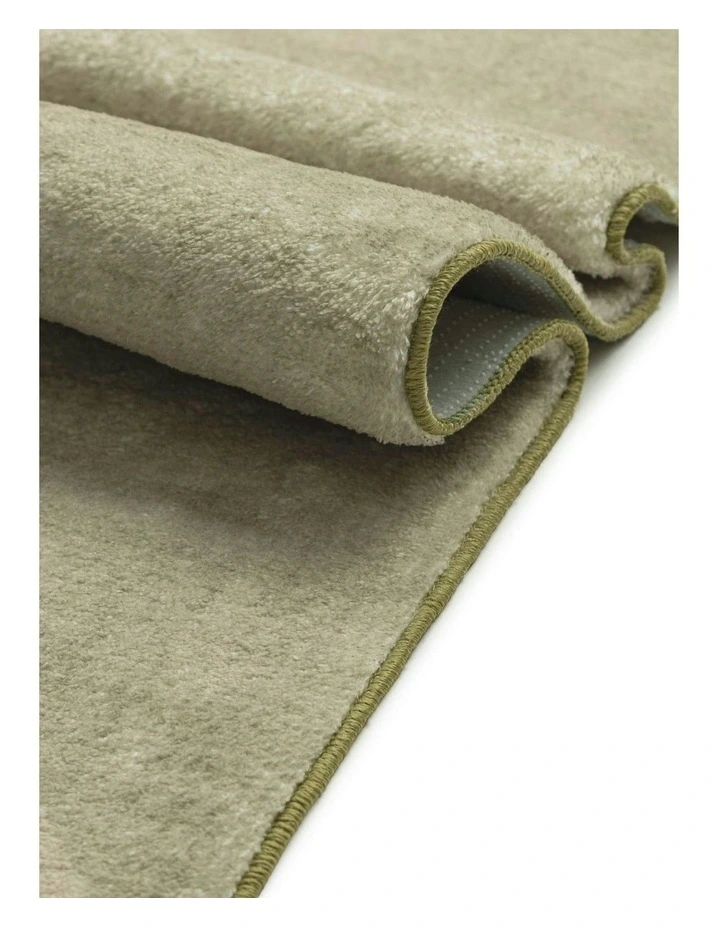 Nepou Washable Rug in Olive Green image 3