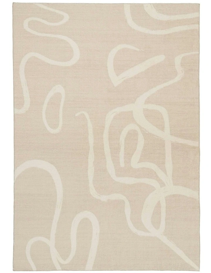 Piata Washable Rug in Beige image 1