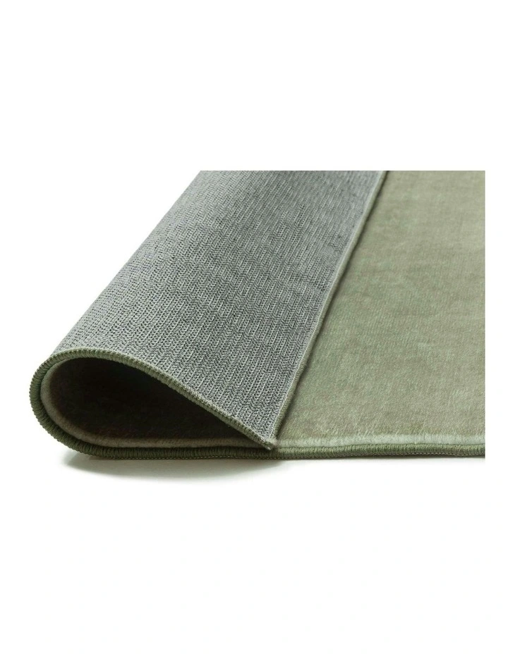 Rivington Sage Sheen Washable Rug image 4