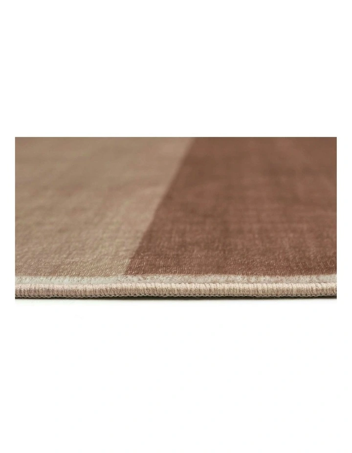 Bogardus Taupe and Beige Silky Sheen Washable Rug image 5
