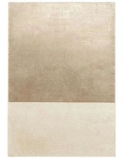 Tillary Beige and Sand Sheen Washable Rug
