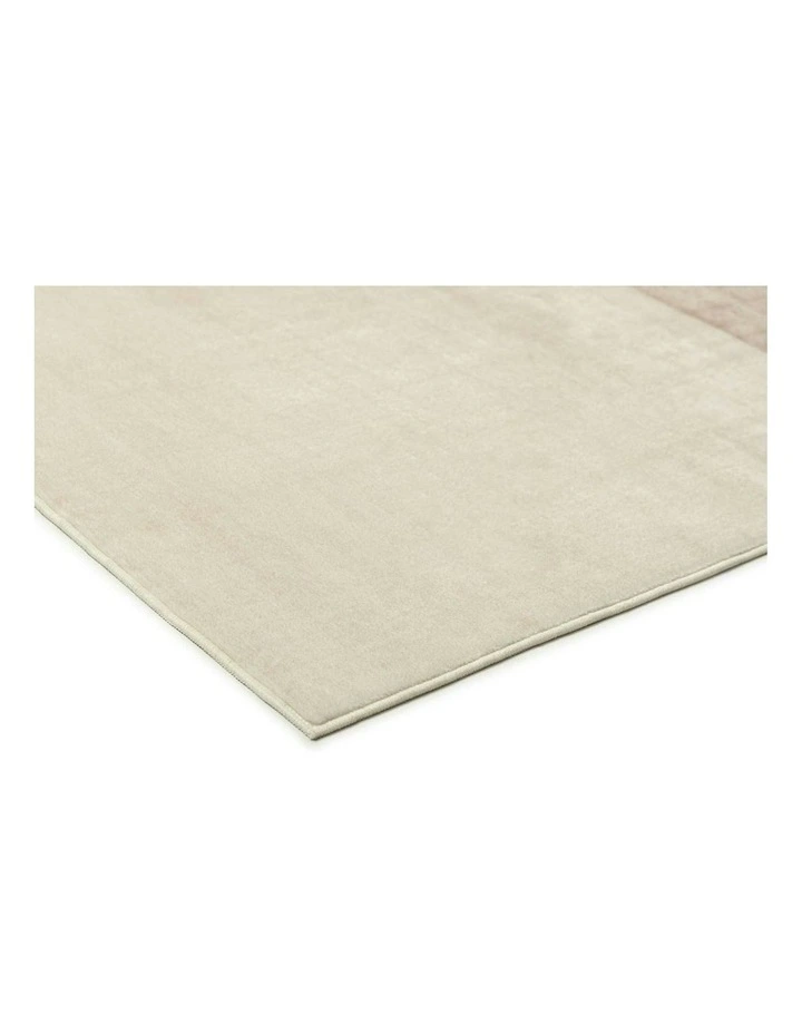 Tillary Beige and Sand Sheen Washable Rug image 2