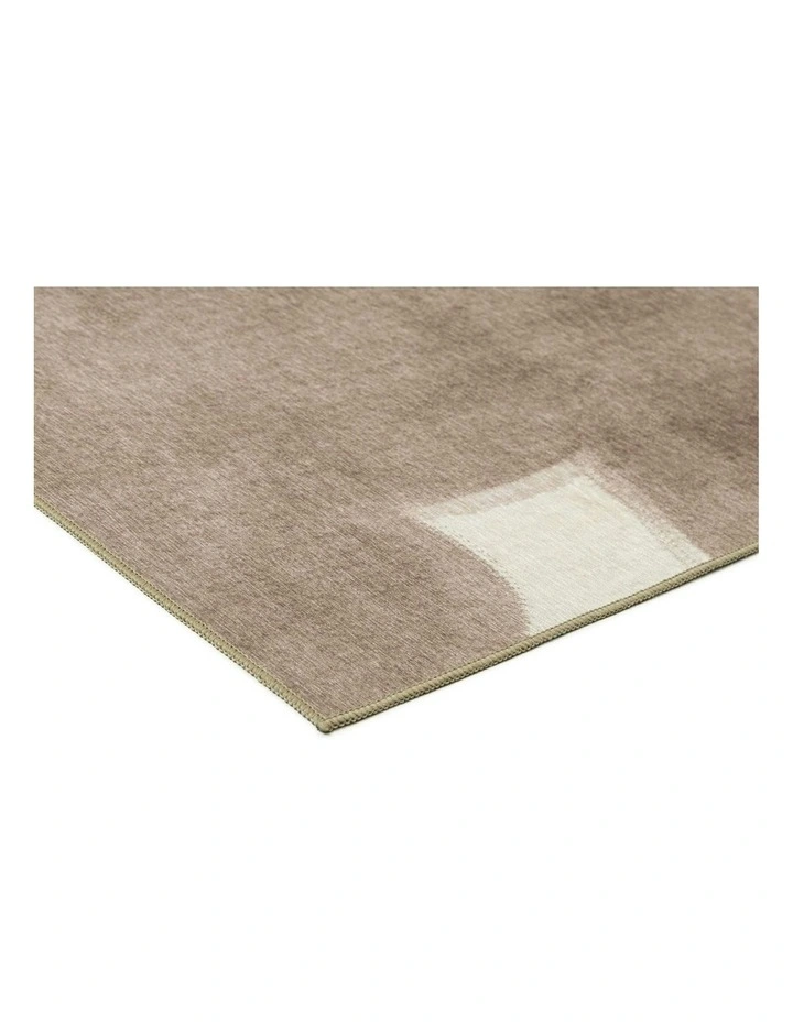 Balharbour Taupe Indoor Outdoor Washable Rug image 2