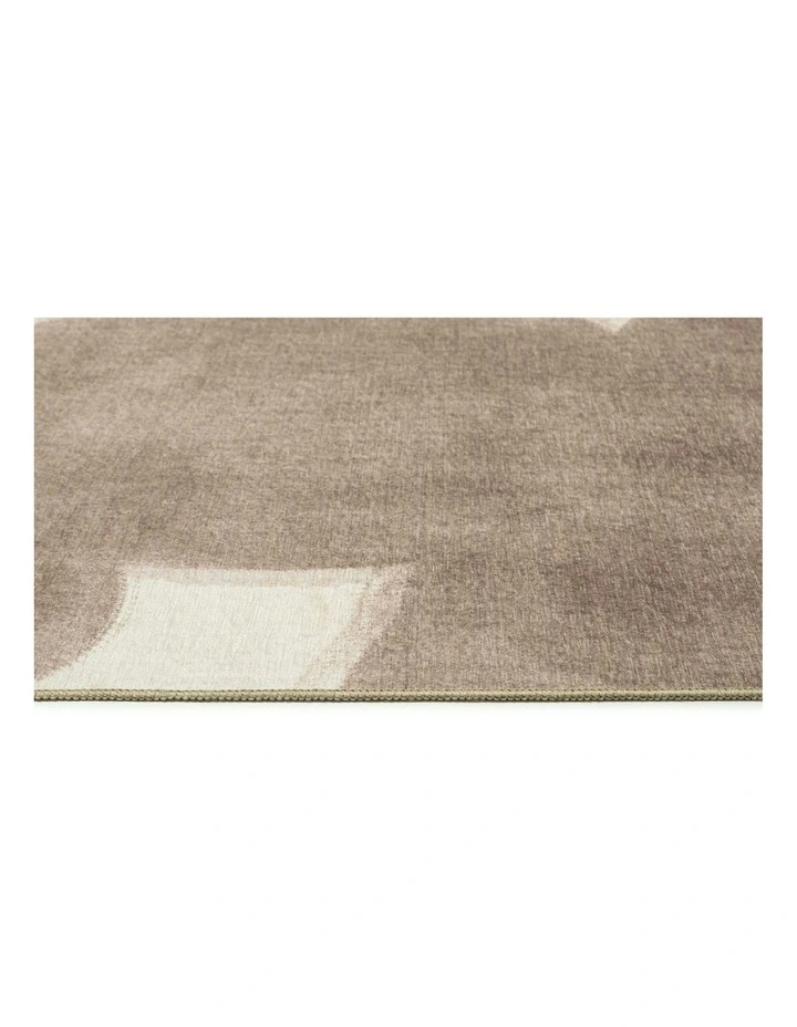 Balharbour Taupe Indoor Outdoor Washable Rug image 3