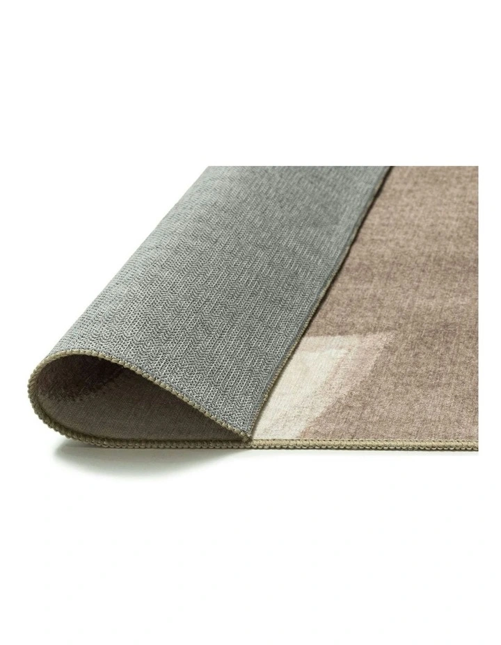 Balharbour Taupe Indoor Outdoor Washable Rug image 4