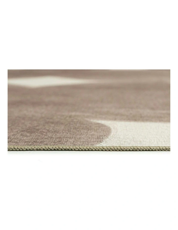 Balharbour Taupe Indoor Outdoor Washable Rug image 5
