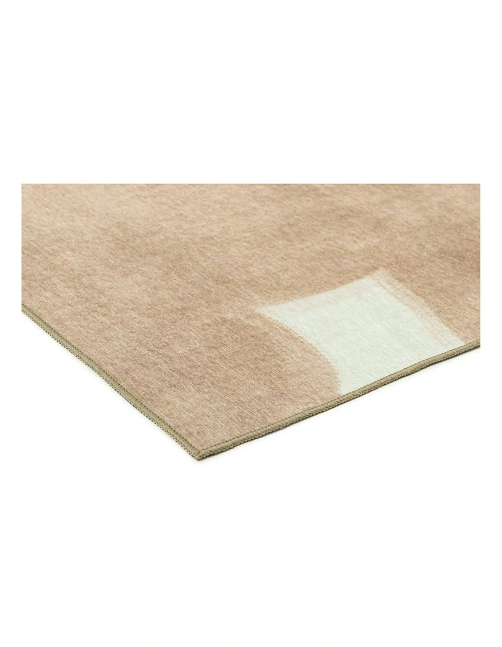 Grove Beige Ivory Indoor Outdoor Washable Rug image 2