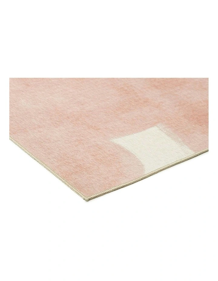 Gables Peach Washable Indoor Outdoor Rug image 2