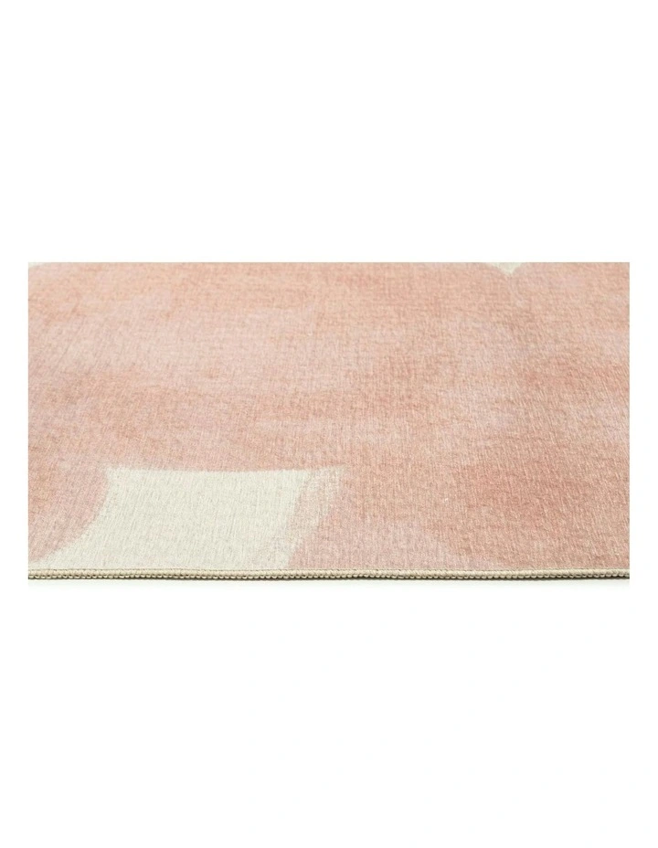 Gables Peach Washable Indoor Outdoor Rug image 3