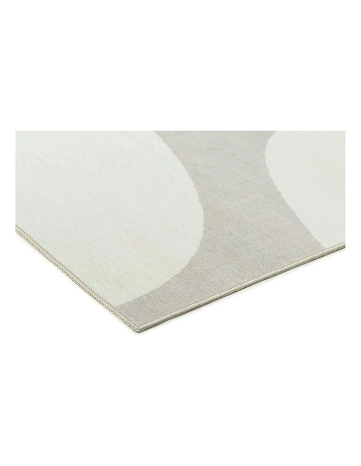 Whidbey Stone Abstract Indoor Outdoor Washable Rug image 2