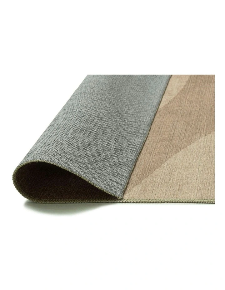 Ashland Sand Abstract Indoor Outdoor Washable Rug image 4