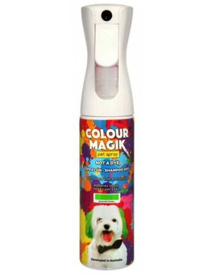 Colour Magik Spray 280ml in Emerald Green image 1