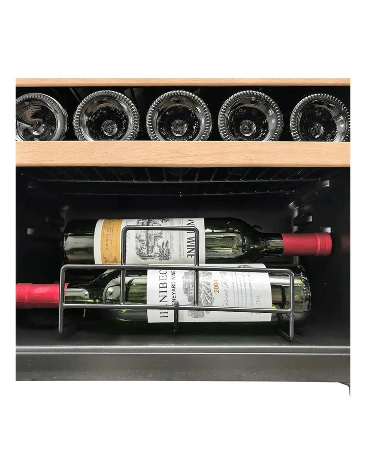 14 Bottle Single Zone Wine Cabinet in Black image 5