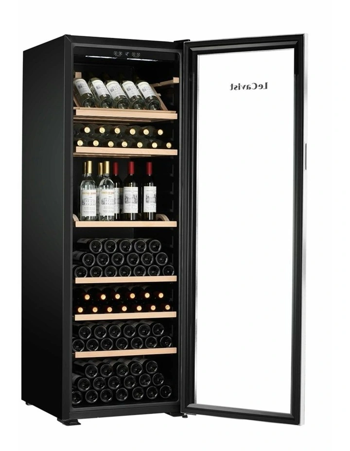 294 Bottle Single Zone Wine Cabinet in Stainless Steel image 5