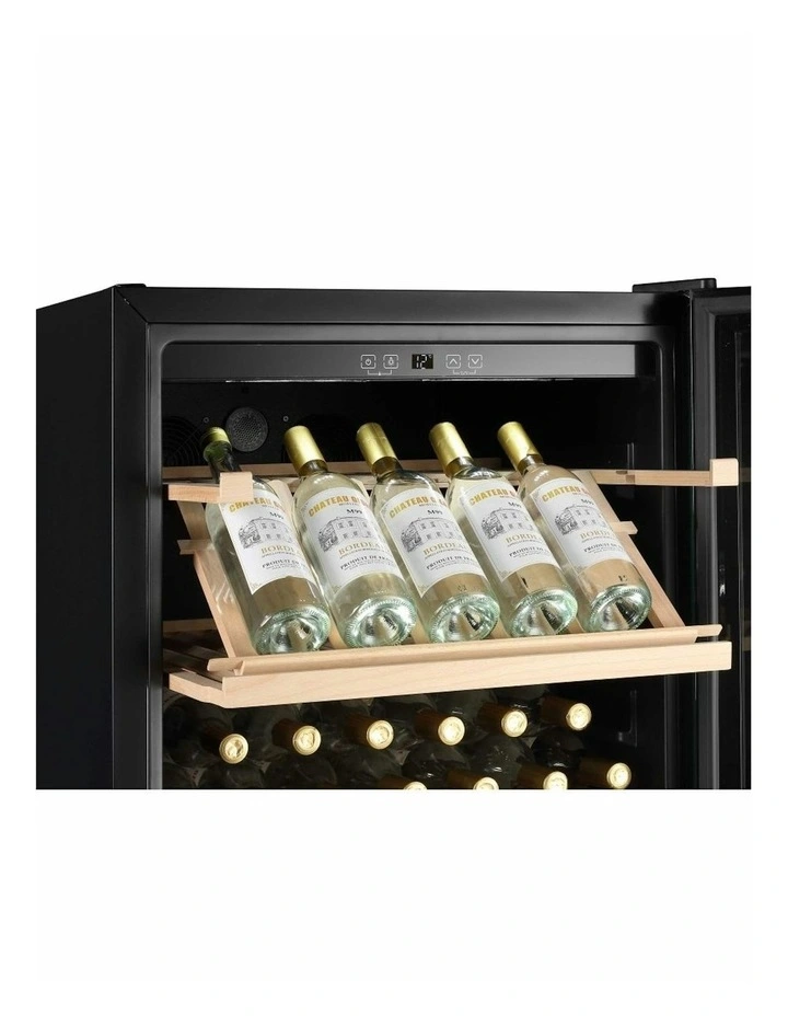 294 Bottle Single Zone Wine Cabinet in Stainless Steel image 6